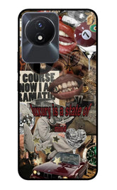 Luxury Vivo Y02/Y02T Glass Case